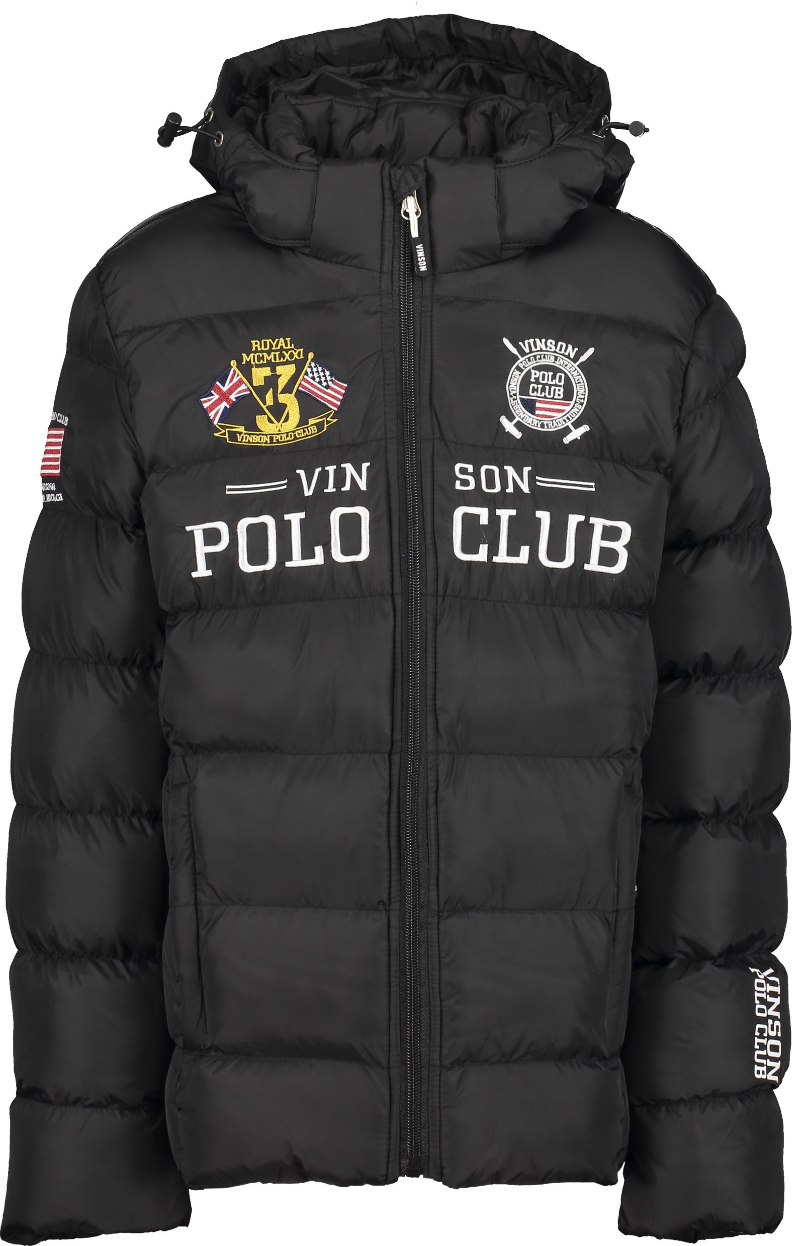 vinson polo club jacket
